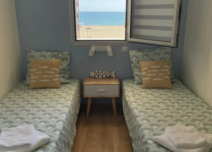 Bel Appartement Vue Mer Acces Direct Plage